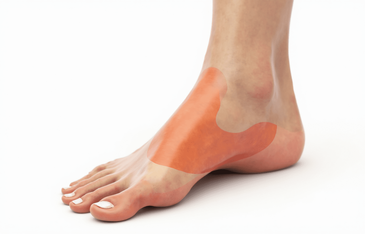 발바닥 가운데 통증의 주요 원인과 통증 양상 구분법