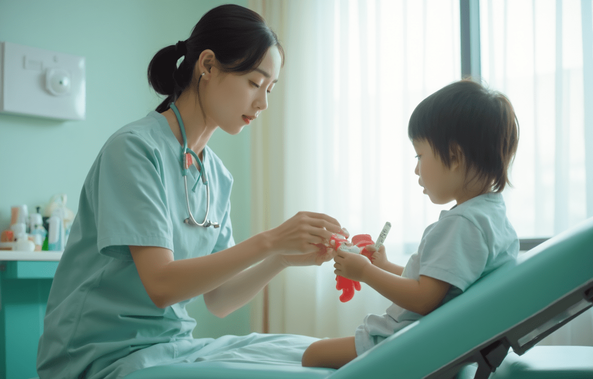 송도 성장클리닉 검사 시 아이의 불안·통증 줄이기 전략