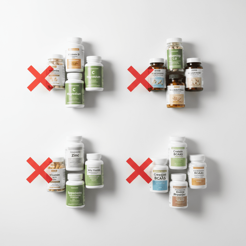 7 Supplement Combinations You Should Not Take Together For Your Health
