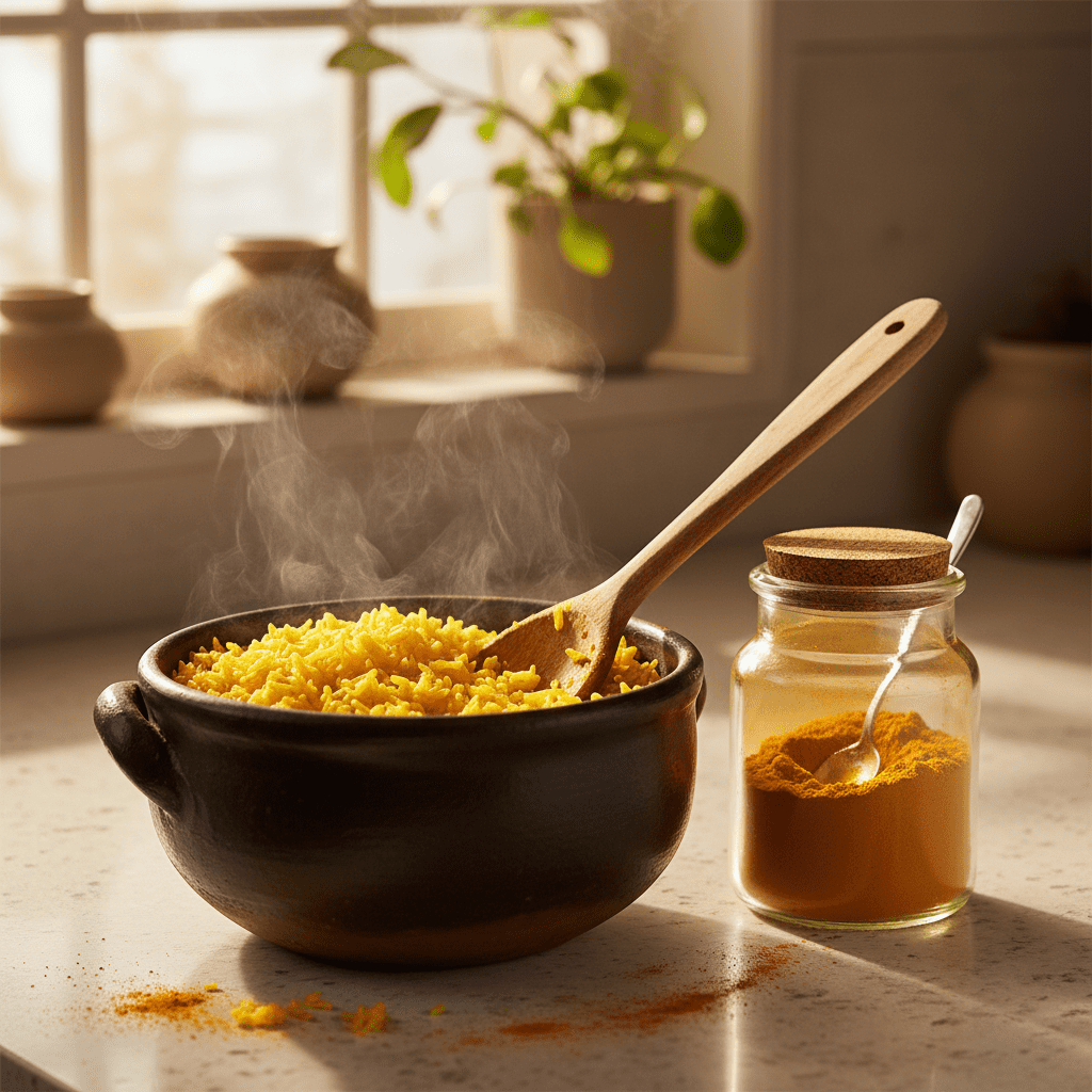 Turmeric Rice Recipe One Golden Spoon Anti Inflammatory Benefits